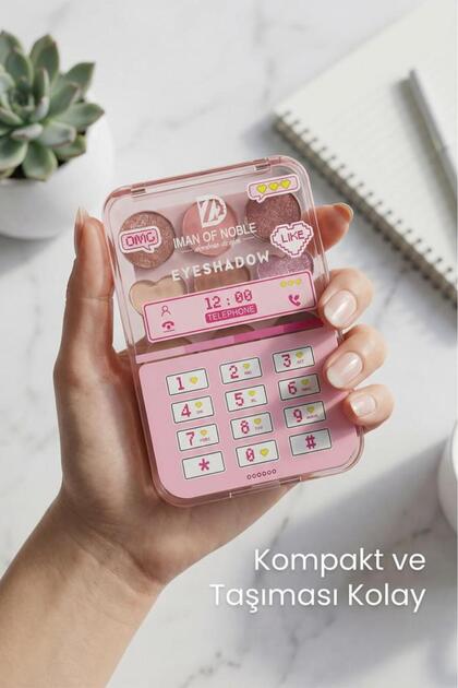 IMAN OF NOBLE Telefon Tasarımlı Yüksek Pigmentasyonlu Mat ve
