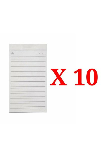 Notepad Wallet Spare Notebook with Pen Holder (10 Pieces)
