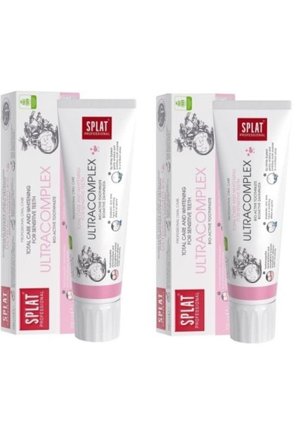 Ultracomplex Hassas Dişler İçin Florürsüz Hidroksiapatitli Diş Macunu 100 ml - 2 Adet