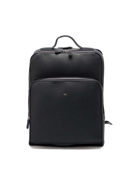 Lacivert Hakiki Deri Unisex Sırt Çantası - S1SR00021454-A38