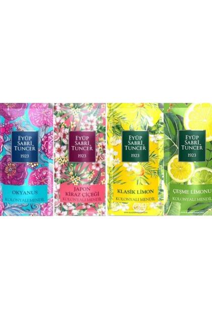 Cologne Wipes Set of 4 600