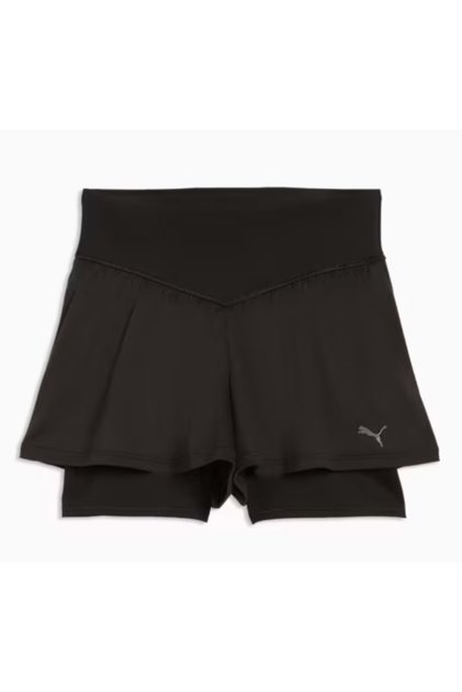 528475-01 W P Shape 2-1 Flowy Short 3 Tayt Şort Kadın Şort SİYAH