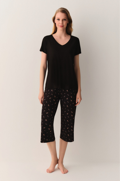 Chloe Kapri Şort Pijama Takımı