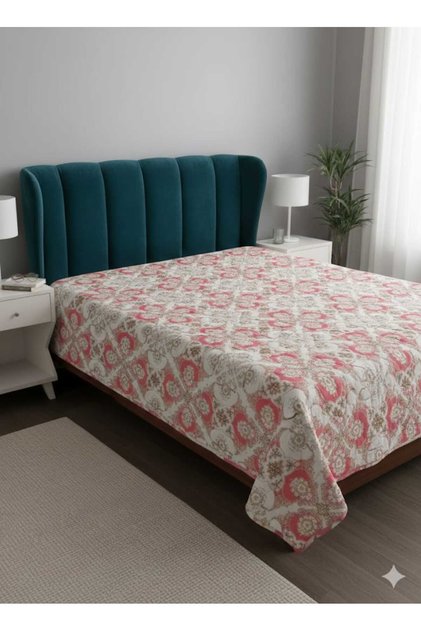 Cotton Lu Bedspread , Piqué , Multi-Purpose Cover, Luxury, 1St Quality, Single