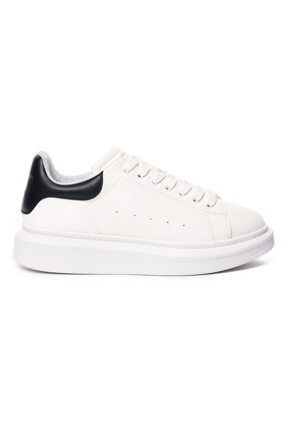White-Black Chunky Sneakers