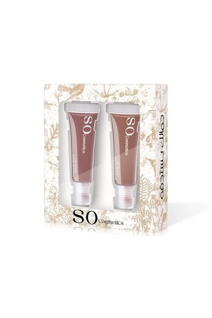 علبة هدايا قلوس تو قو ميني حبتين سو كوزمتيك - ALSO Cosmetics Gloss To Go