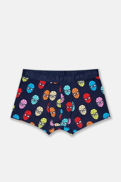 - Lacivert Spider-Man Desenli Boxer