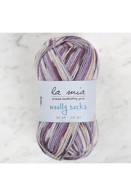 La Mia Woolly Socks Ebruli Sock Yarn - L08