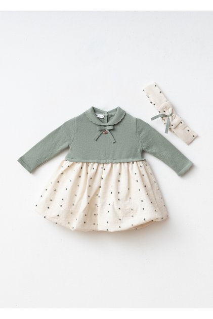 Viscose Single Plate Tricot Dress