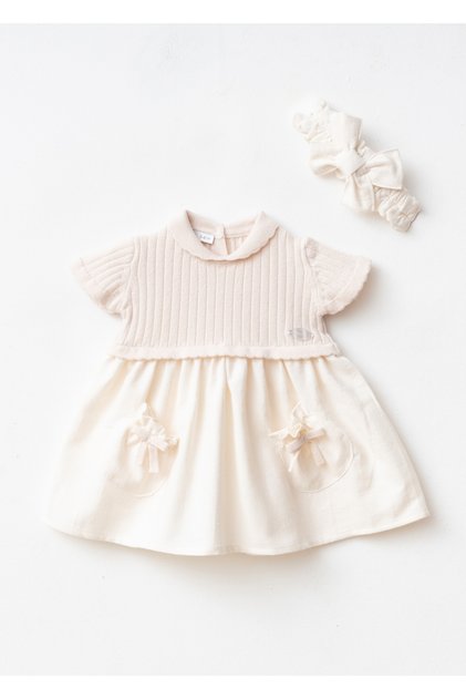 Fi̇ti̇lli̇ Short Sleeved Viscose Dress