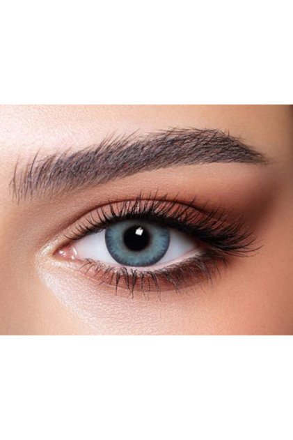 Glow Navy Gray 3 Months Disposable Contact Lenses, Color Contact Lenses, Blue Contact Lenses