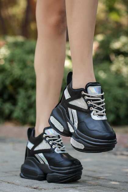 Ri̇ngo Stone Black Sole Sports Shoes