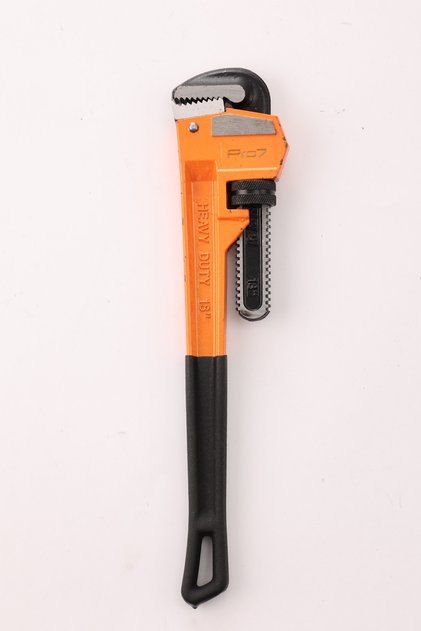 Pro7 Pipe Wrench 2 Inch 450mm - Heavy Duty Adjustable Carbon Steel Plumbing Tool
