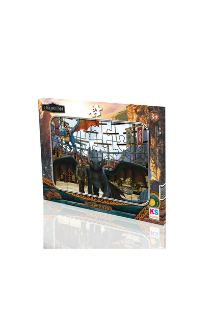 How to Train Your Dragon Puzzle 24 Pieces