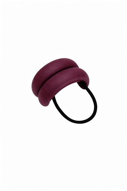 Acrylic Petit Elastic Ponytail Clip