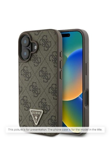 Carcasă pentru Samsung Galaxy S26 Ultra, logo metalic mare 4G granulat, maro