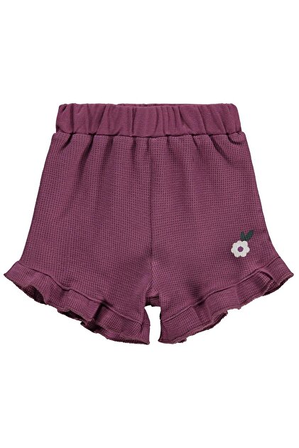 Papatya Printed 6-18 Months Shorts - Lilac 9-12 Months
