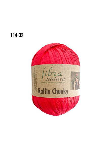 RAFFİA CHUNKY Rafya El Örgü Ipliği