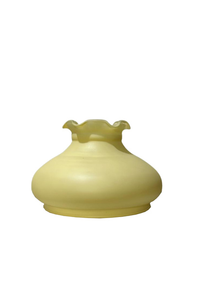 Aladdin Cam Eski Tip Otantik Tasarım Eski Model Yedek Avize Camı (ÇAP 20 CM)