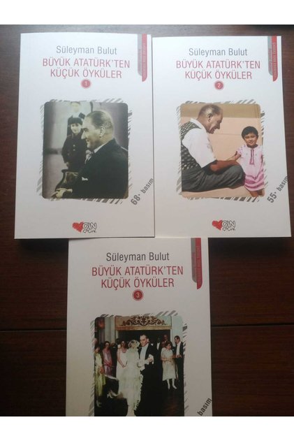 Big Atatürk ' ten Küçük Öyküler 1 - 2 - 3 (3 Book Set)