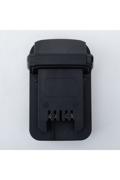 black Battery Adapter Converter for Ozito 18V PXC Lithium Battery to for Milwaukee 18V Li-Ion Power