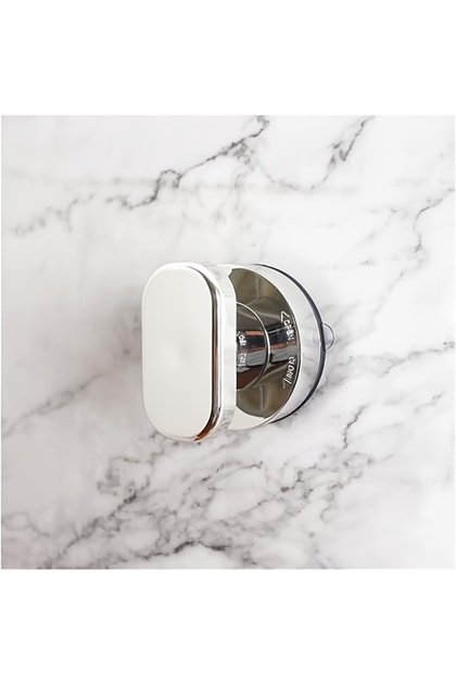 1pc Silver Suction Cup Armrest Door Handle Suitable for Cabinets Refrigerators Windows Garage Door H