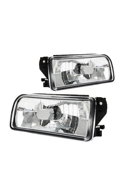 Clear Shell A Pair of Front Fog Lights Lamp Housing Without Bulb Fits For BMW E36 318i 318ti 323i 32