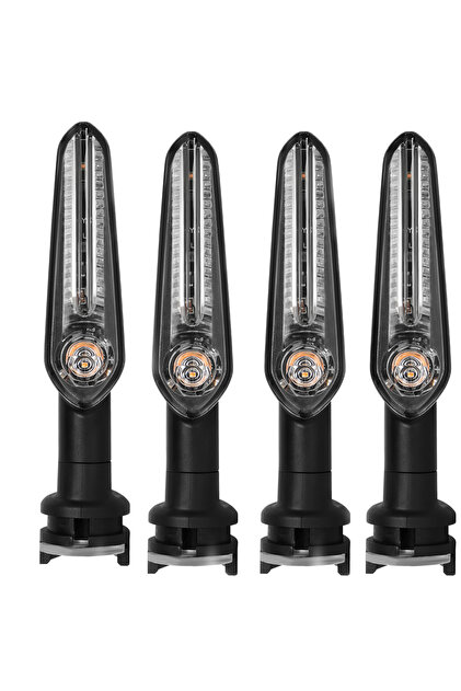 4 pieces LED Turn Signal Light For YAMAHA MT07 Tenere 700 XJ6 FZ6 MT09 Tracer 900 MT09 MT10 MT03 FZ2