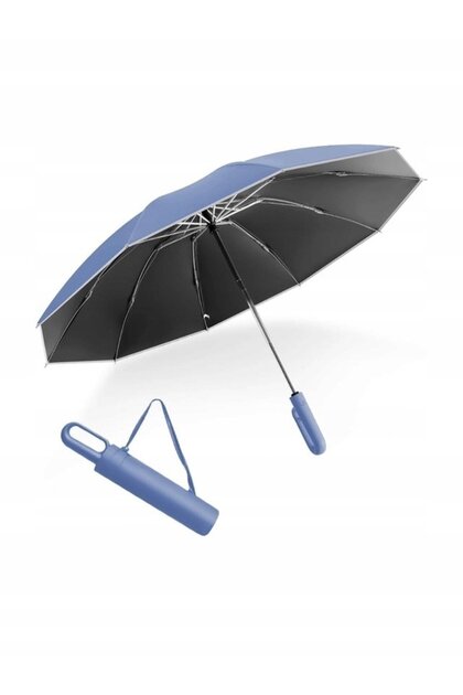 Umbrelă automată mare, pliabilă, de înaltă calitate, 125 cm, 10 spițe