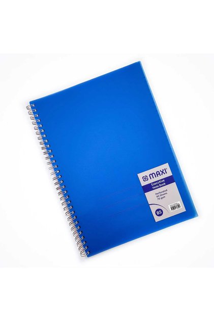 wire-o-colored polypropylene notebook B5