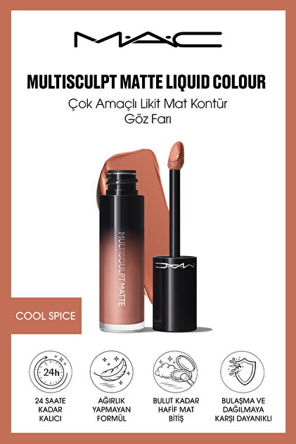 Mac MULTISCULPT MATTE LIQUID COLOUR Çok Amaçlı Likit Mat Kontür ve