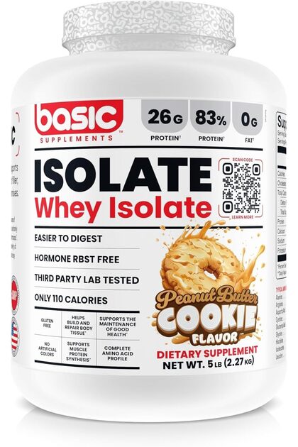 Whey Isolate Peanut Butter 5 lbs