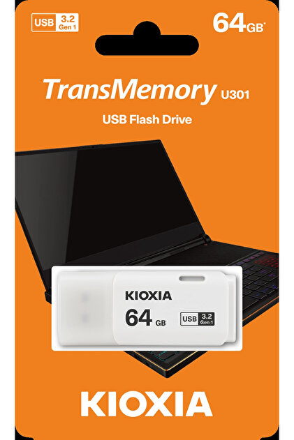 64Gb Usb3.2 Gen1 White USB Memory Lu301W064Gg4
