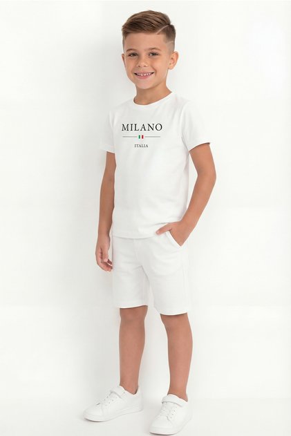 Boy's Printed Shorts Set B6