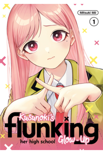 Kusunoki pică examenul la liceu - Glow-Up 1