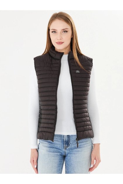 Women's Puffer Zipper Vest Tamy