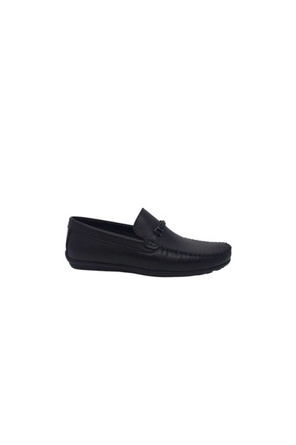 272 Men's Black Buckled Genuine Leather Loafers Shoes Size 39