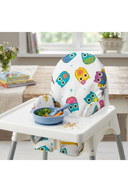 Owls - High Chair Min Leather