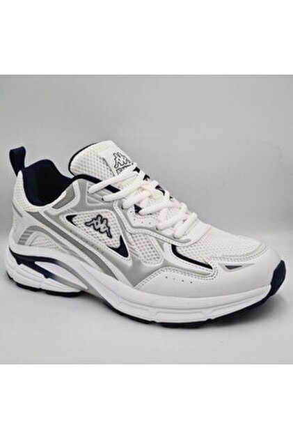 Kappa KP-1017Z Porto Riko Kadın Klasik Sneaker Beyaz - Siyah