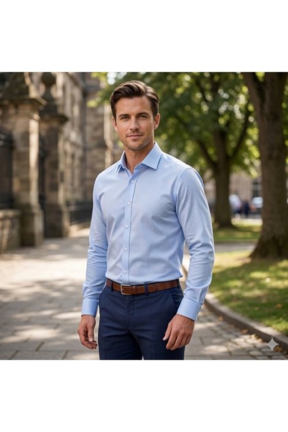 Men's Cotton Shirt – Ideal for Office & Casual Wear