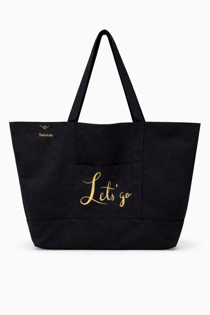 Kanvas Altın Slogan Printed Sports & Yoga Bag Pieces – Large Volume, Durable, Daily Fitness Bag Pieces