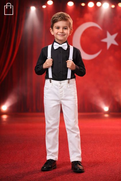 Boy's Salopet Suit 23 April Show Outfit