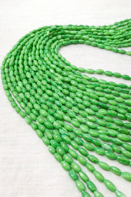 Original Barley Stone Green Color 1 String (Average 40 Pieces)