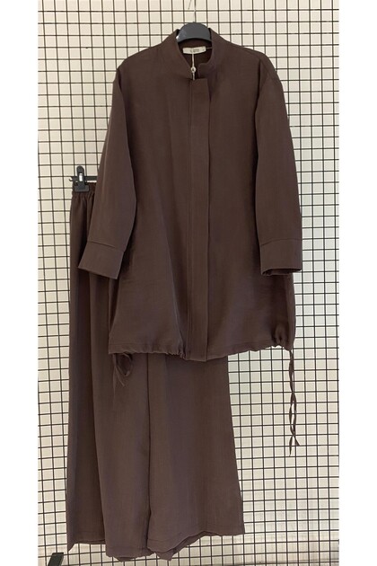 【藍　様】2点おまとめセット Armine Trend Omuz ve Sırt İşlemeli Oversize Keten Kumaş 120 cm