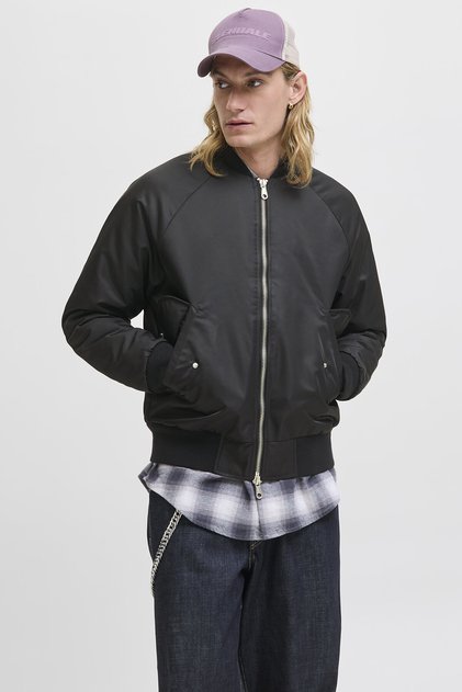 Jack&Jones Men's Coat 12283301 Black