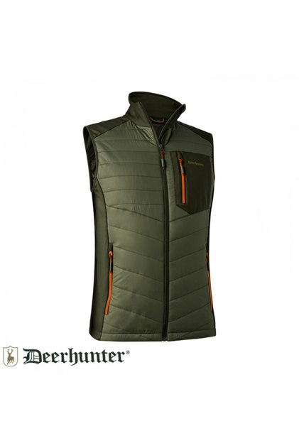 Chamois Padded Forest Green Yelek