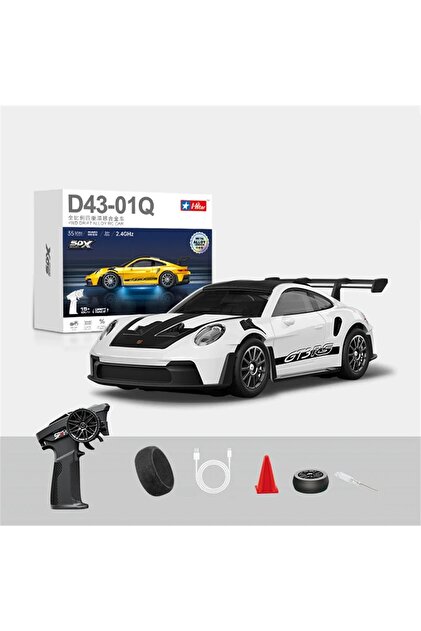 ホビーラジコン JB30 RC2400SP Pasifik Toys RC Drift Araba Porsche 911, Jiroskop ve LED Işıklı 15