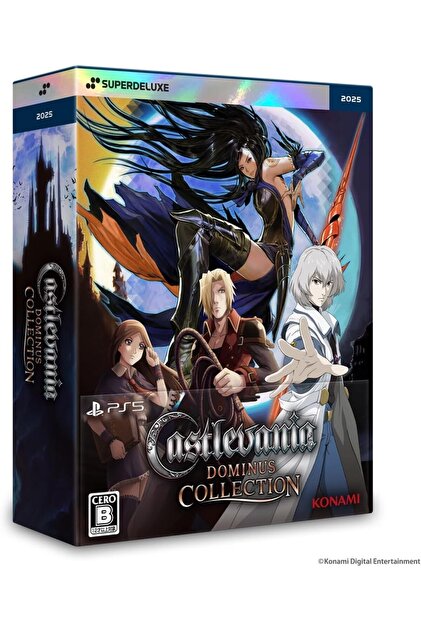 Castlevania Dominus Collection タペストリー B2 Konami Castlevania Dominus Collection Deluxe Edition PS5 (SIFIR