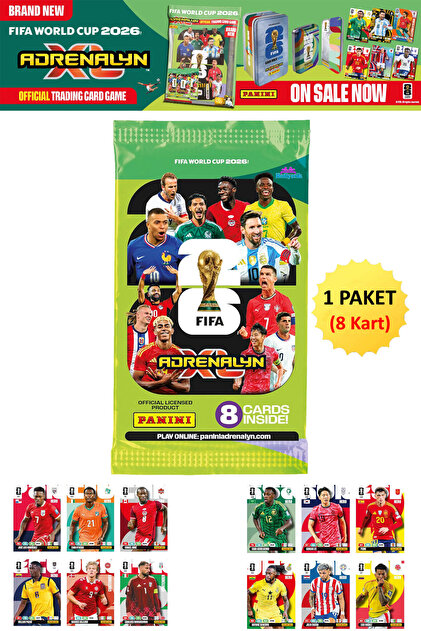 hediyecik Panini World Cup Fifa World Cup 2026 Adrenalyn XL