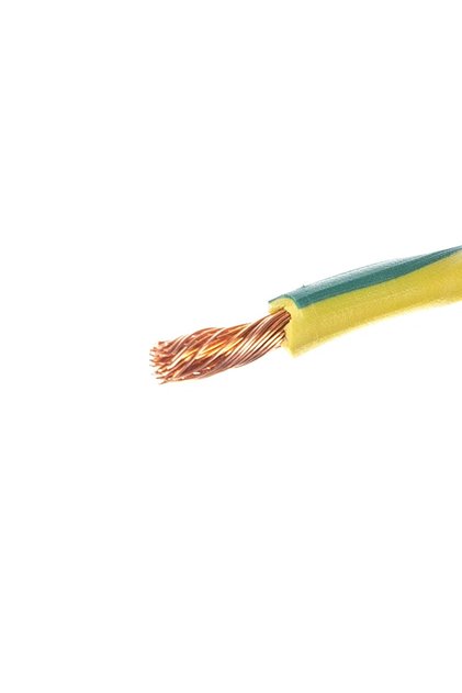 Cablu electric MYF, H07V-K, 2.5 mm², 25 metri, verde/galben